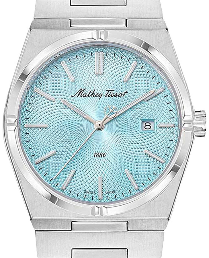 Часы Mathey-Tissot Zeus H118SK — кварцевые, металл сталь