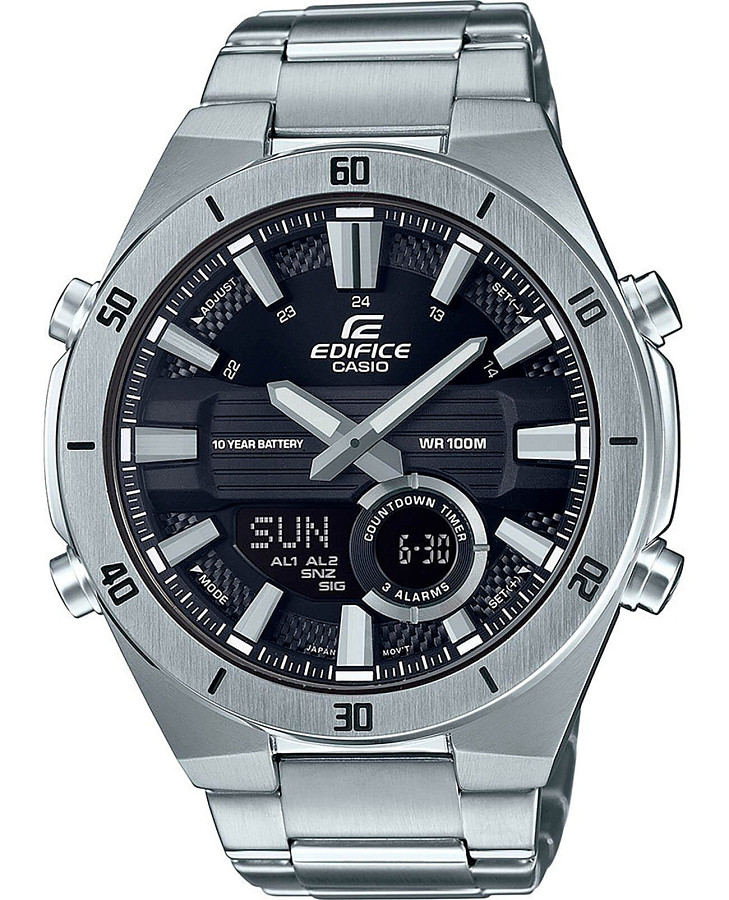 Часы Casio Edifice ERA-110D-1A — мужские, черный