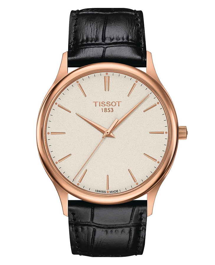 Часы Tissot Excellence 18K Gold T926.410.76.261.01 — мужские, бежевый