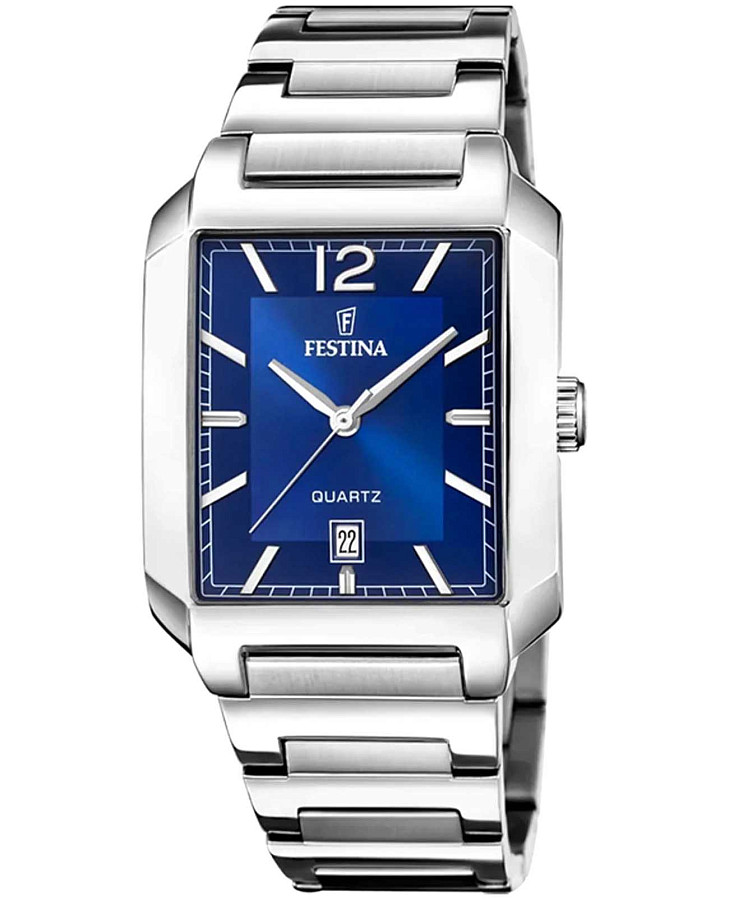 Часы Festina On The Square F20677/3 — мужские, синий