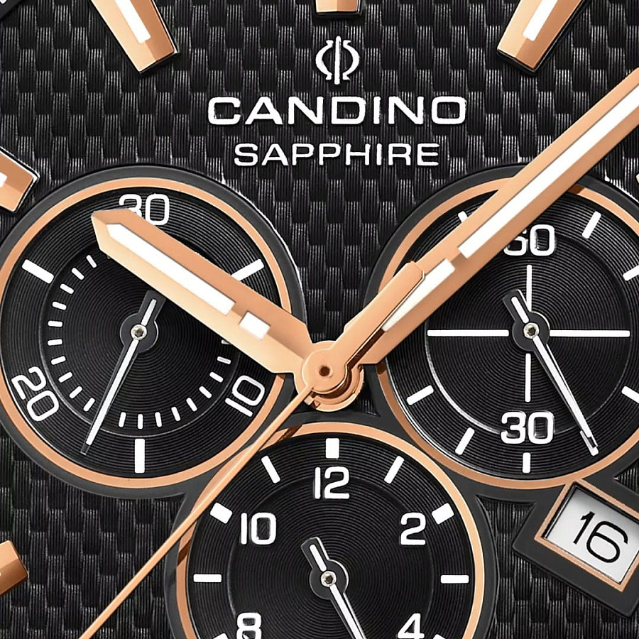 Часы Candino Gents Sport C4759/1 — кварцевые, металл сталь