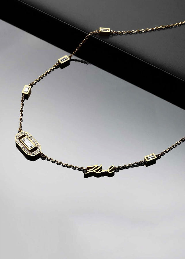Часы Колье Karl Lagerfeld Crystals KLAYC09