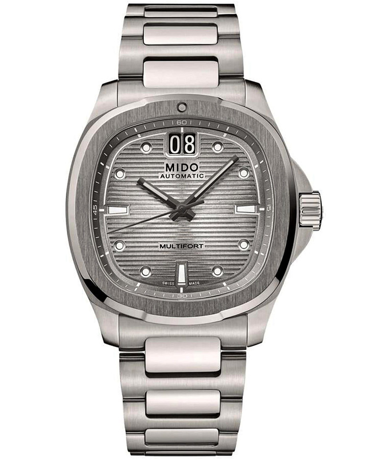 Часы Mido Multifort TV Big Date M049.526.44.081.00 — мужские, серый