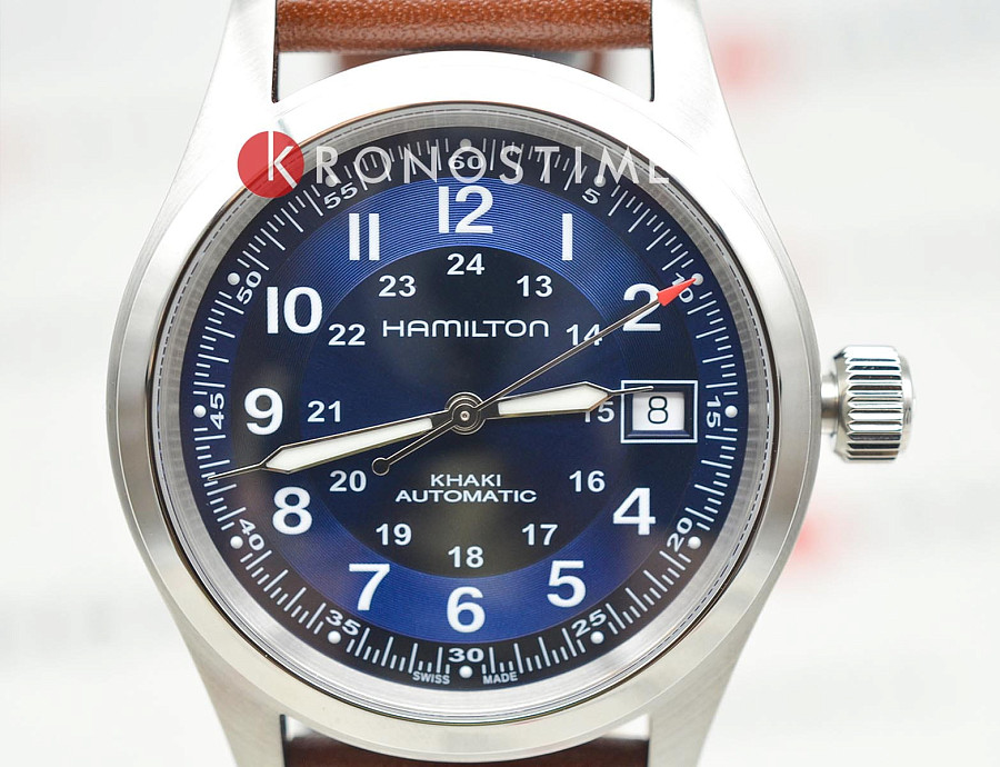 Часы Hamilton Khaki Field Auto H70455540 — сталь, Швейцария