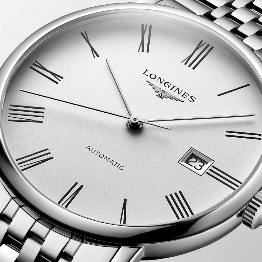 Часы Longines Elegant Collection L4.911.4.11.6 — механические, металл сталь
