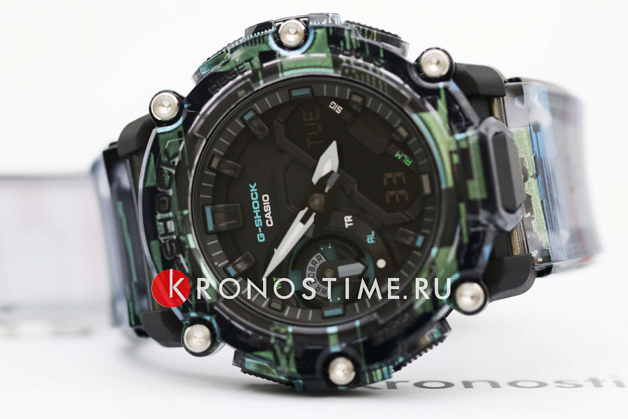 Часы Casio G-Shock GA-2200NN-1A — электронные, Япония, мужские