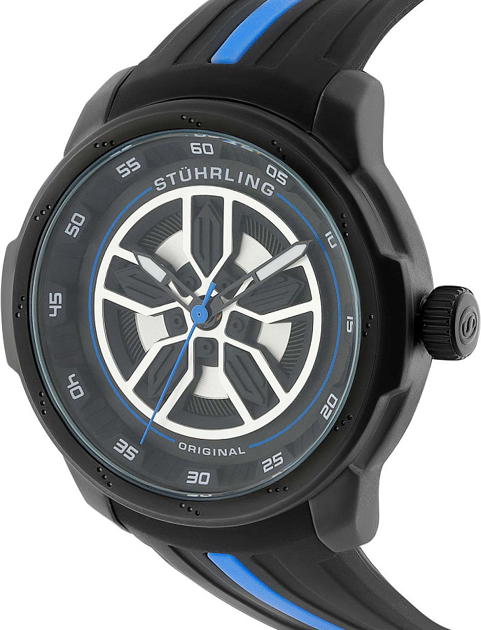 Часы Stuhrling Aviator 984.03 — кварцевые, сталь металл