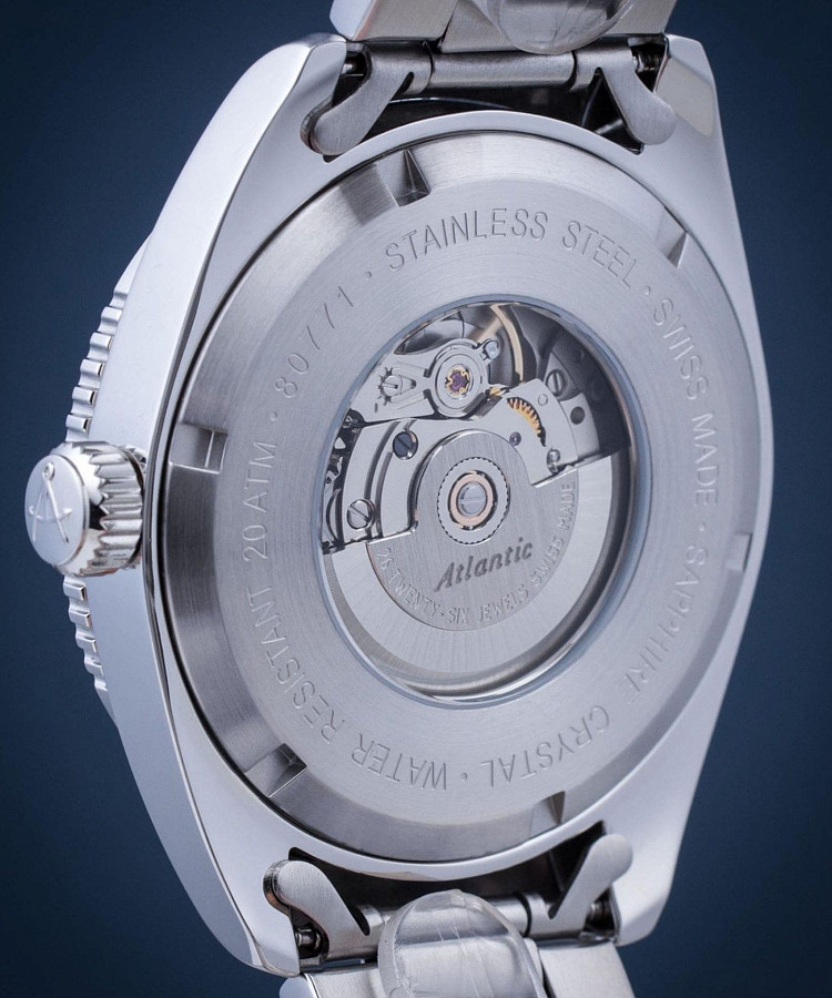 Часы Atlantic Mariner Automatic 80776.41.51 — нержавеющая сталь 316l, мужские