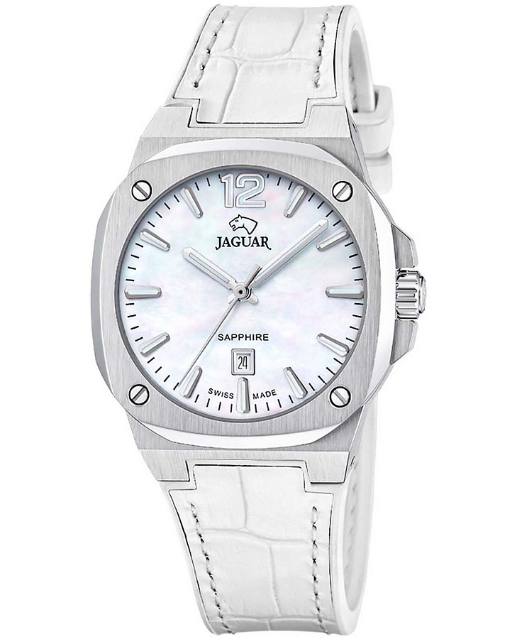 Часы Jaguar Rond Carre J1032/1 — женские, перламутровый