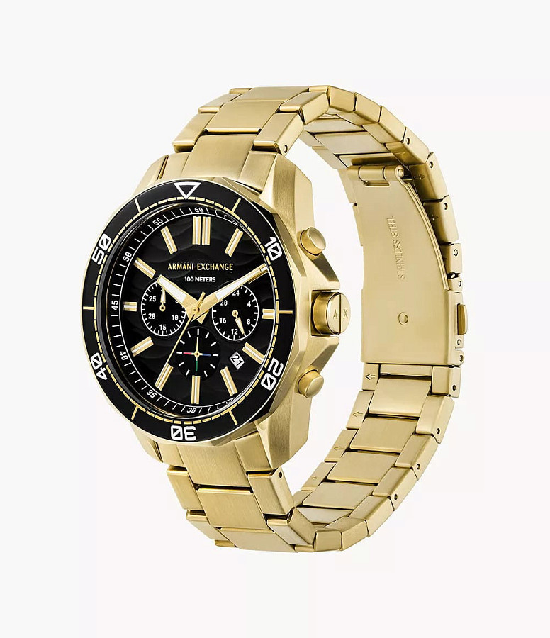 Часы Armani Exchange Dante AX1958 — нержавеющая сталь с ip-покрытием, мужские