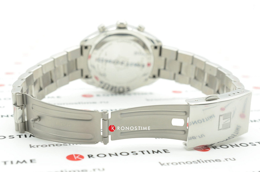 Часы Tissot PR 100 Sport Chic Chronograph T101.917.11.031.00 — серебристый, сталь металл