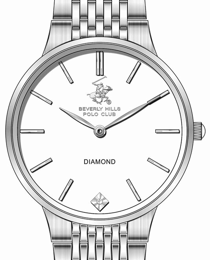 Часы Beverly Hills Polo Club BP3775X.330 — кварцевые, сталь металл