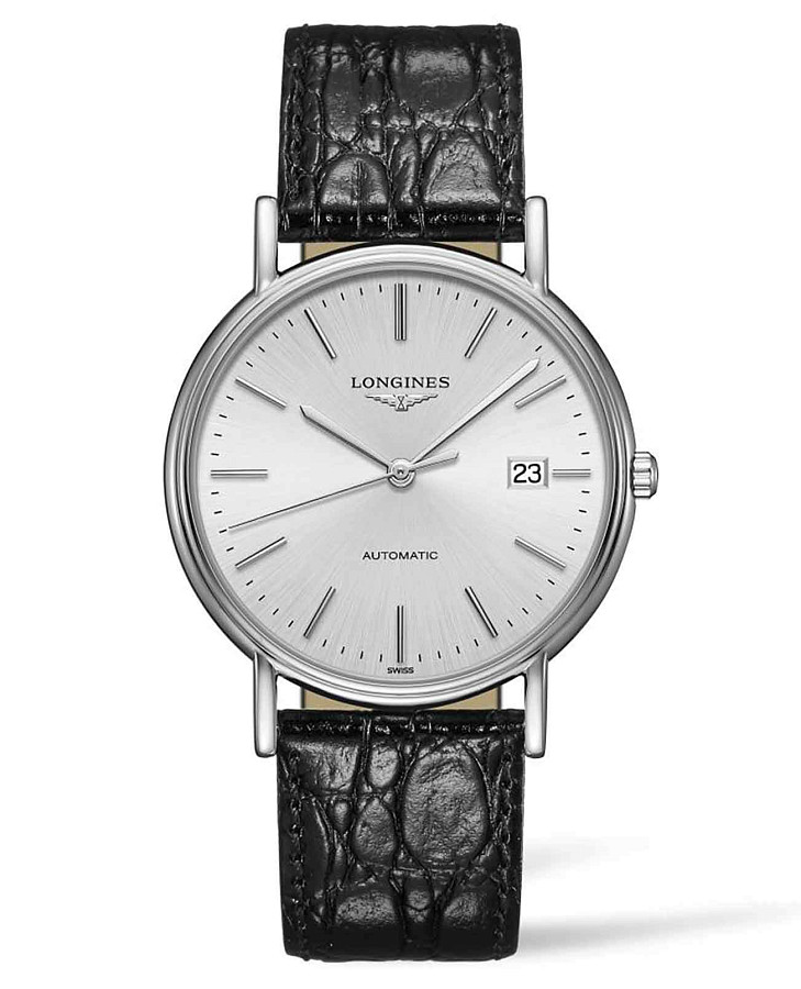 Часы Longines Presence L4.921.4.72.2 — женские, серебристый