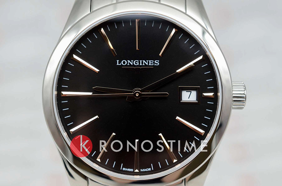 Часы Longines Conquest Classic L2.386.4.52.6 — металл сталь, Швейцария