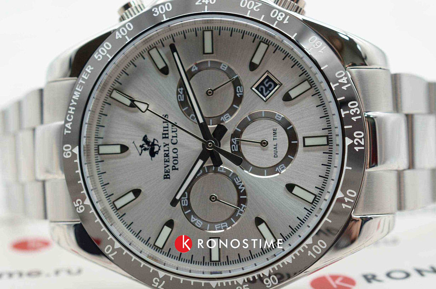 Часы Beverly Hills Polo Club BP3127X.330 — мужские, нержавеющая сталь