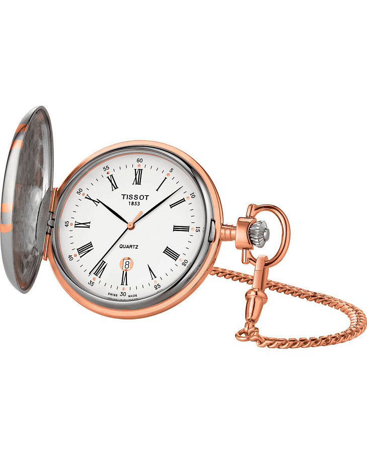 Часы Tissot Savonette Quartz T862.410.29.013.00 — латунь, Швейцария
