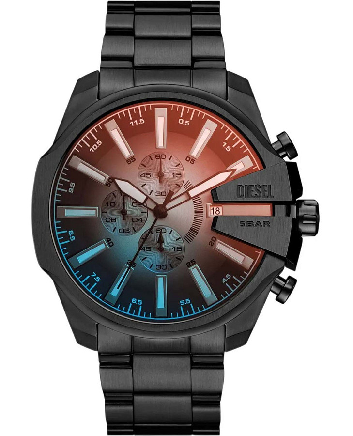 Часы Diesel Mega Chief Slim DZ4689 — мужские, черный