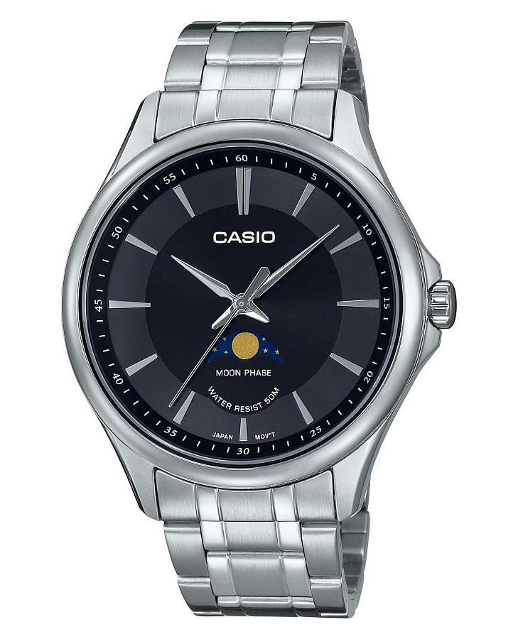 Часы Casio Collection MTP-M100D-1AVDF (MTP-M100D-1A) — мужские, черный