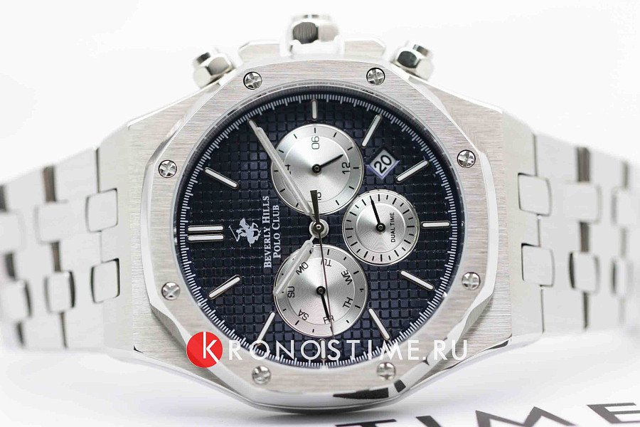 Часы Beverly Hills Polo Club BP3051X.390 — кварцевые, металл сталь