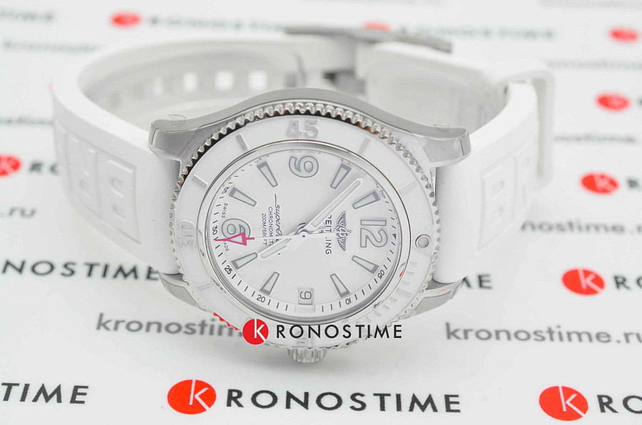 Часы Breitling Superocean Automatic 36 A17316D21A1S1 — женские, каучук