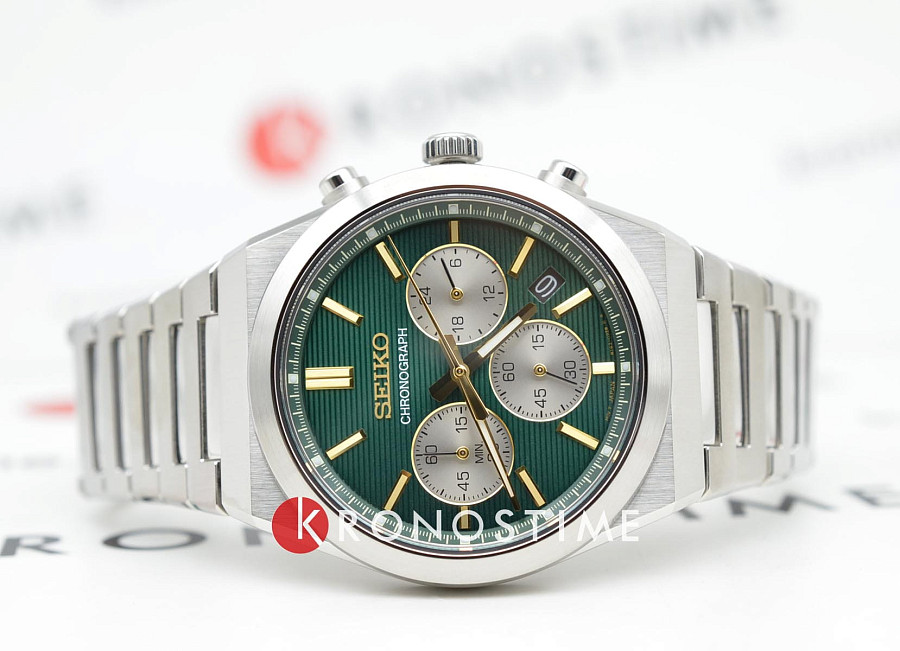 Часы Seiko Conceptual Series Sports SSB461P1 — кварцевые, сталь металл