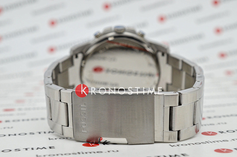 Часы Fossil Carlie FS5236 — мужские, нержавеющая сталь