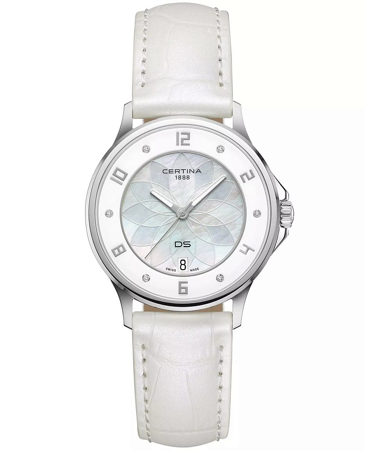Часы Certina DS-6 Lady C039.251.16.116.00 — женские, белый
