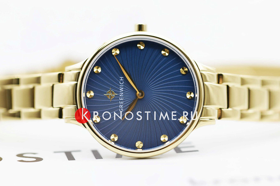 Часы Greenwich Wind GW 321.20.38 — кварцевые, сталь металл