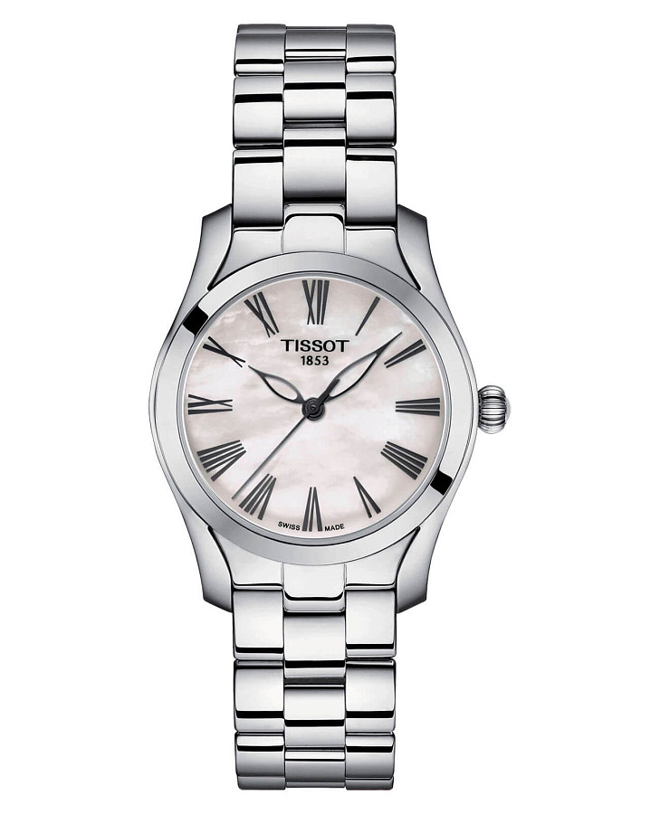 Часы Tissot T-Wave T112.210.11.113.00 — женские, перламутровый