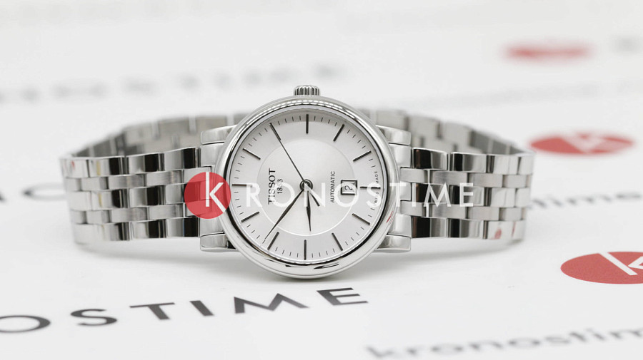Часы Tissot Carson Automatic Lady T122.207.11.031.00 — нержавеющая сталь, женские