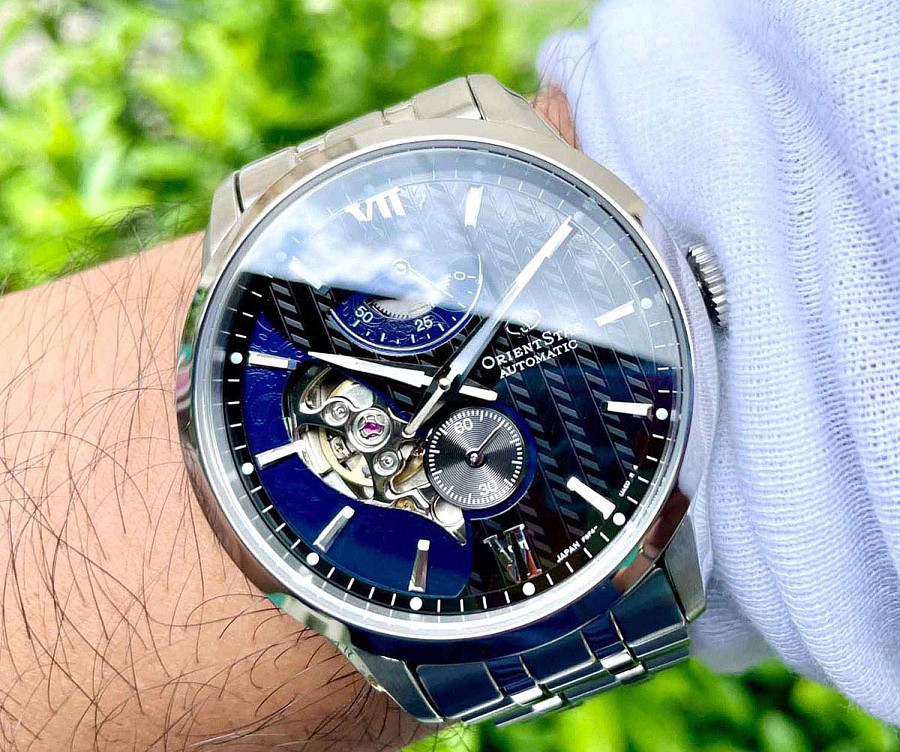Часы Orient Star RE-AV0B03B (RK-AV0B03B) — мужские, серебристый