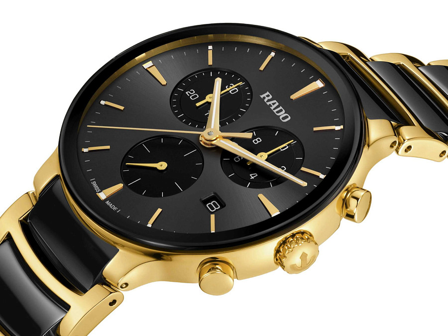 Часы Rado Centrix Chronograph R30211152 — кварцевые, металл сталь