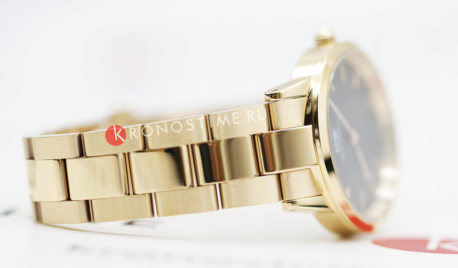 Часы Daniel Wellington Iconic Link Amber DW00100462 — Швеция, кварцевые