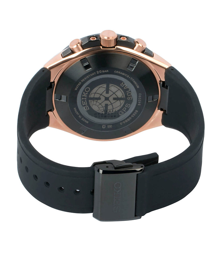 Часы Seiko Astron GPS Solar SSE170J1 — силикон, мужские