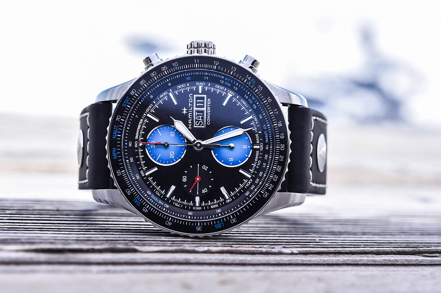 Часы Hamilton Khaki Aviation Converter Air Zermatt Limited Edition H76706730 — сталь металл, мужские, Швейцария
