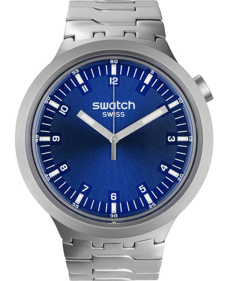 Часы Swatch Big Bold Irony Standard SB07S102G — мужские, синий
