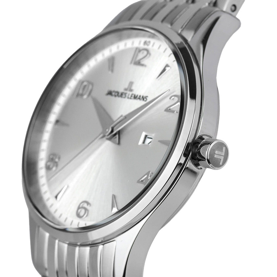 Часы Jacques Lemans Classic 1-2215H — кварцевые, сталь металл