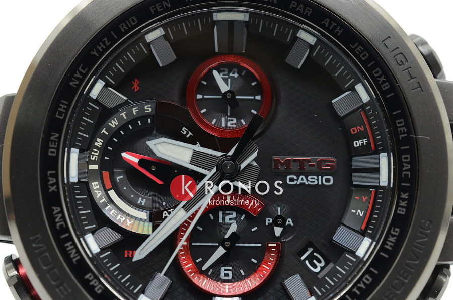 Часы Casio G-Shock Premium MTG-B1000B-1A — полимер, мужские