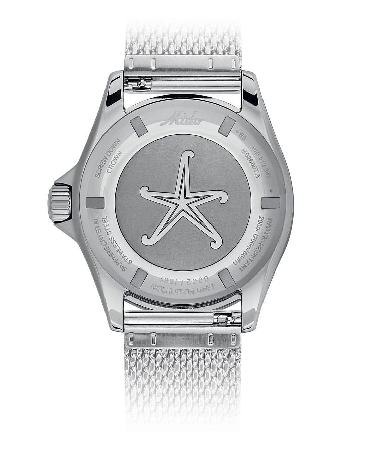 Часы Mido Ocean Star Decompression Timer 1961 Limited Edition M026.807.11.031.00 — тканевый, мужские