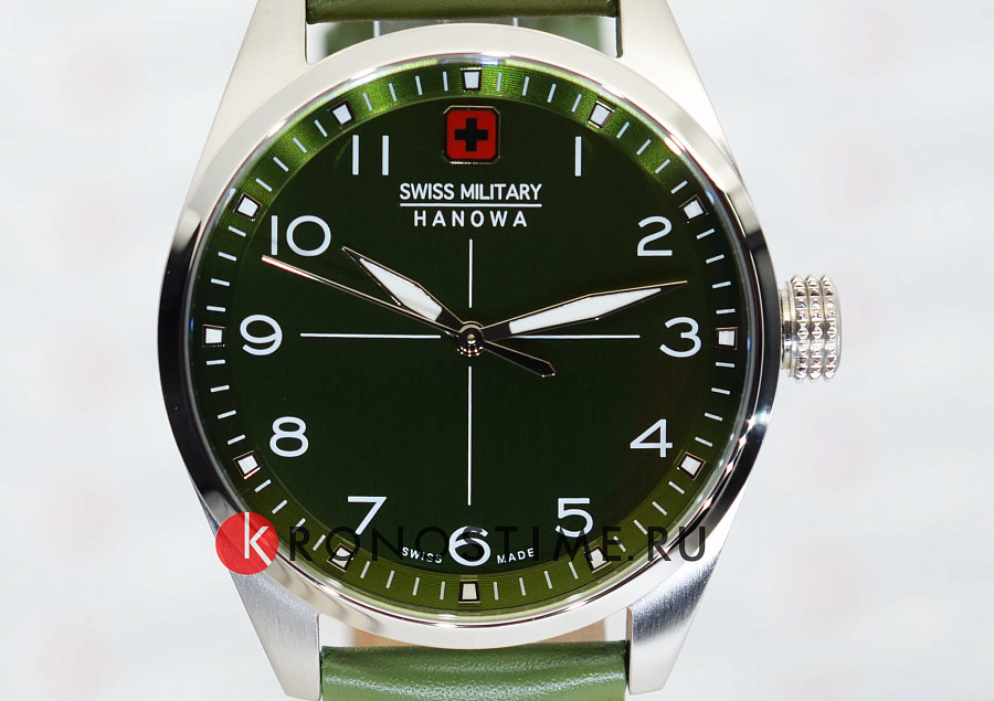 Часы Swiss Military Hanowa Driver SMWGA7000903 — кожаный, мужские