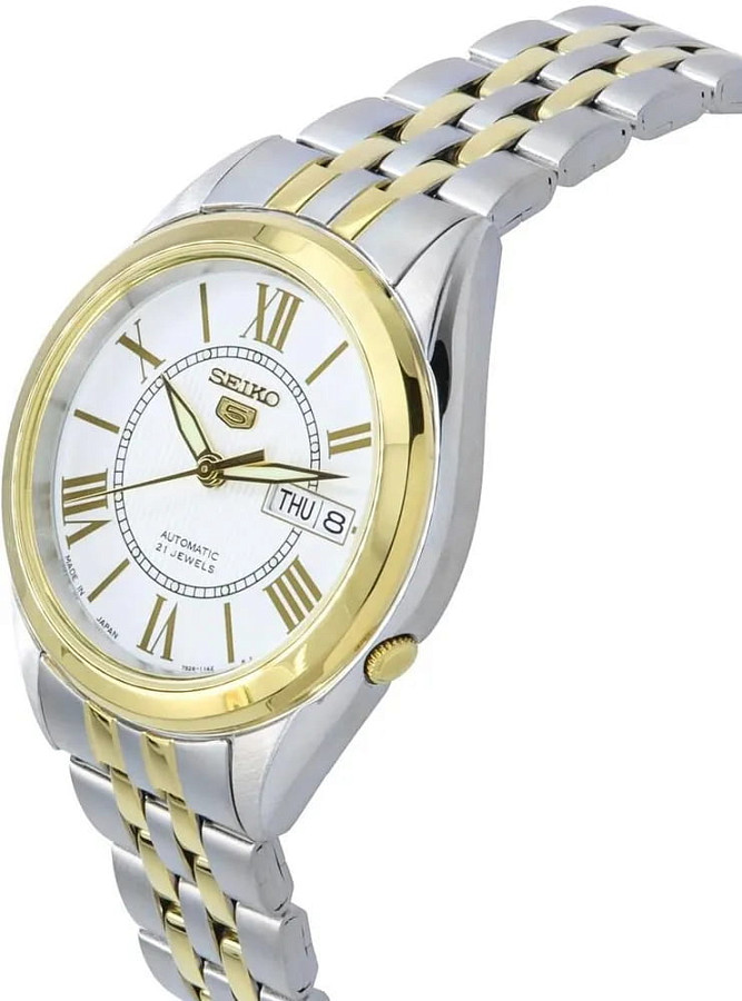 Часы Seiko 5 Regular SNKL36J1 — механические, металл сталь