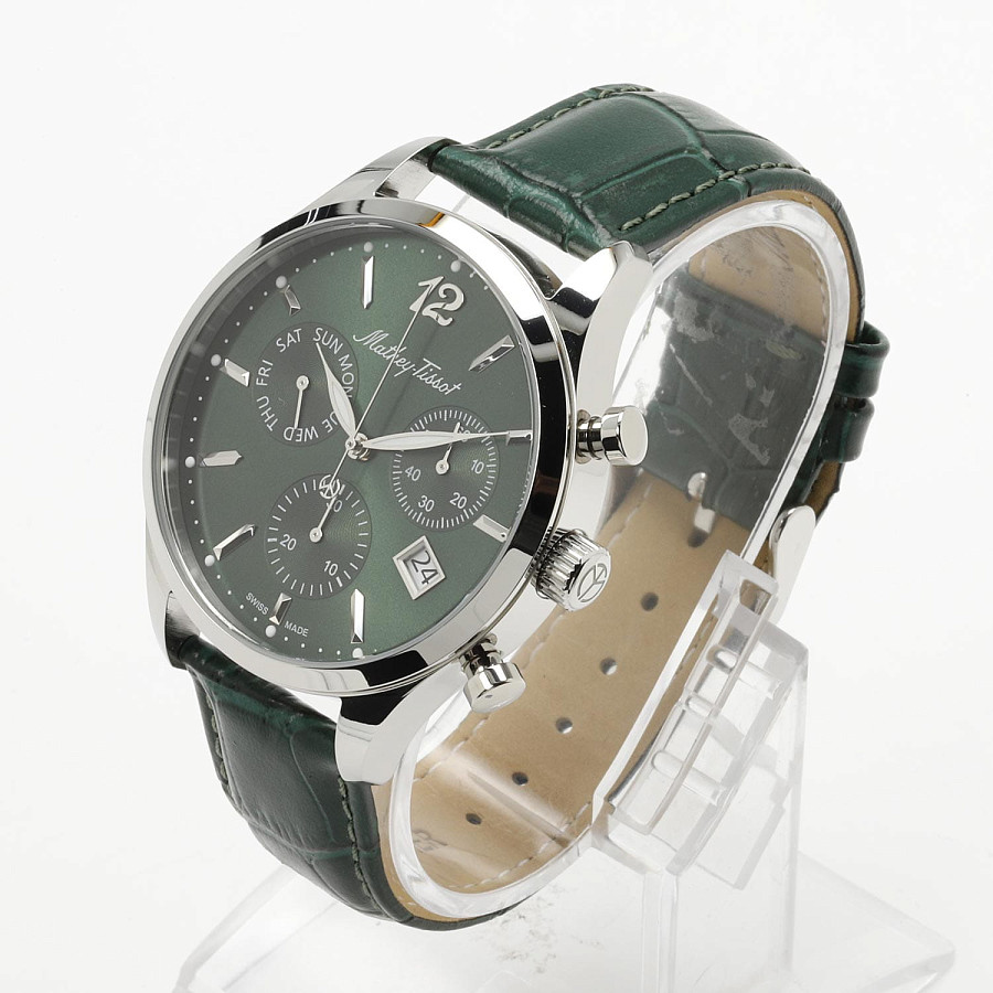 Часы Mathey-Tissot Urban H411CHALV — кожаный, мужские