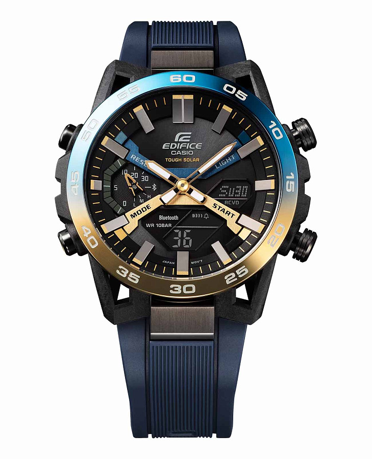 Часы Casio Edifice ECB-2000NP-1ADF (ECB-2000NP-1A) — полимер, мужские