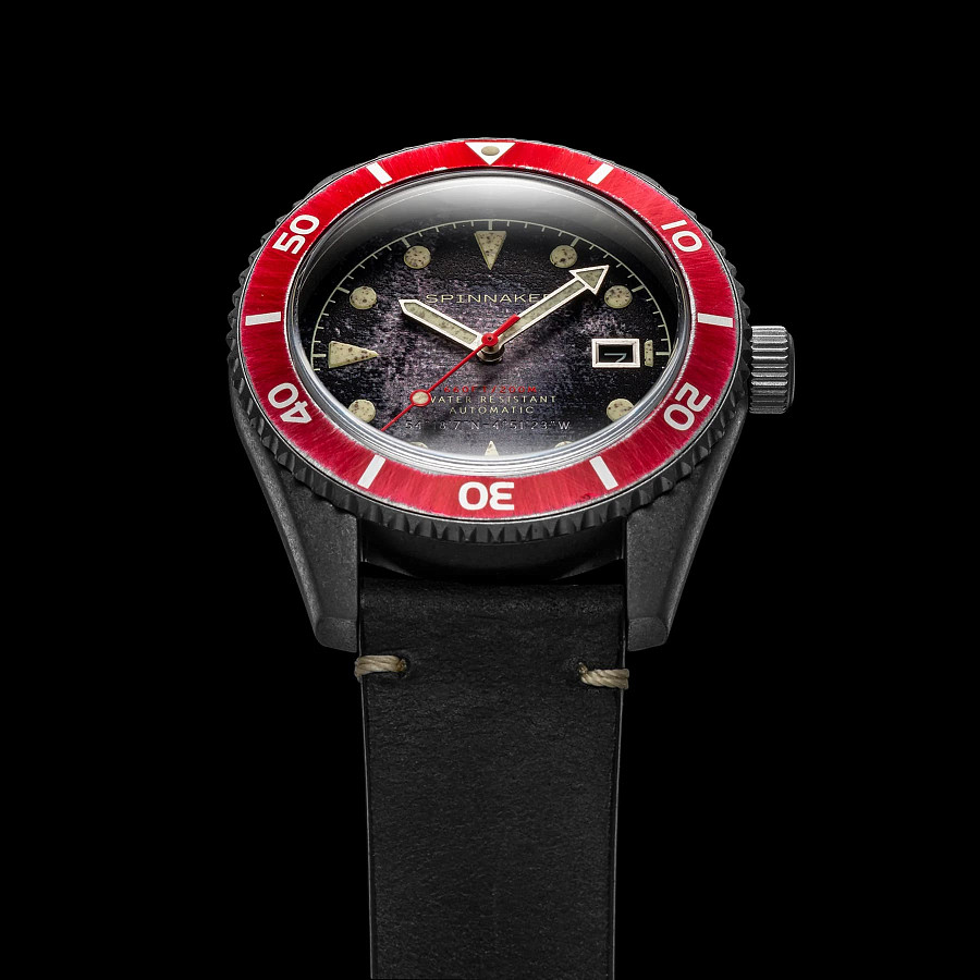 Часы Spinnaker Wreck SP-5089-01 — мужские, кожаный