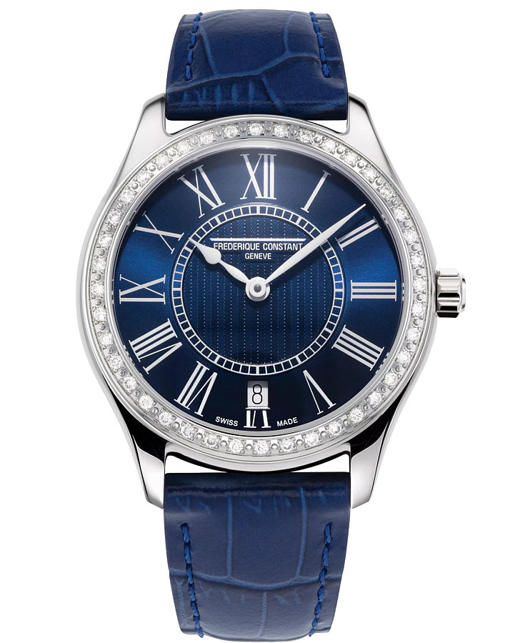 Часы Frederique Constant Classics Ladies Quartz FC-220MN3BD6 — женские, синий