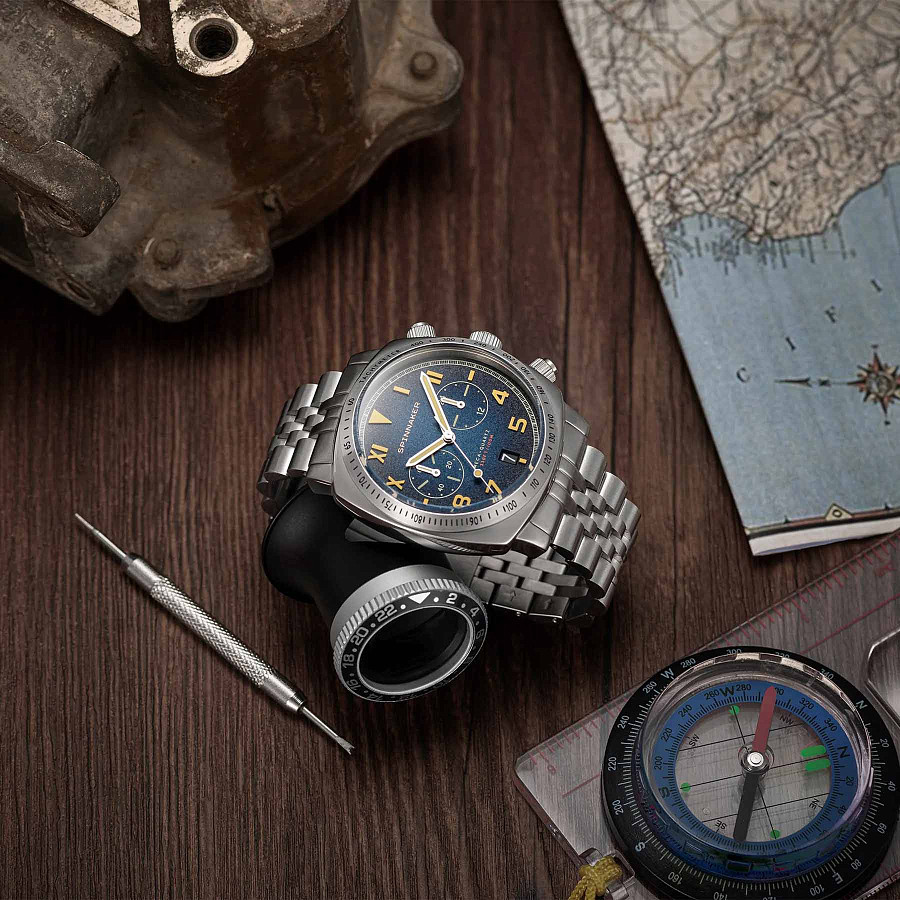 Часы Spinnaker Hull California Chronograph SP-5092-33 — нержавеющая сталь, мужские
