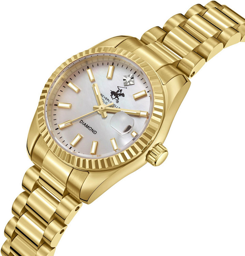 Часы Beverly Hills Polo Club BP3650X.120 — кварцевые, металл сталь