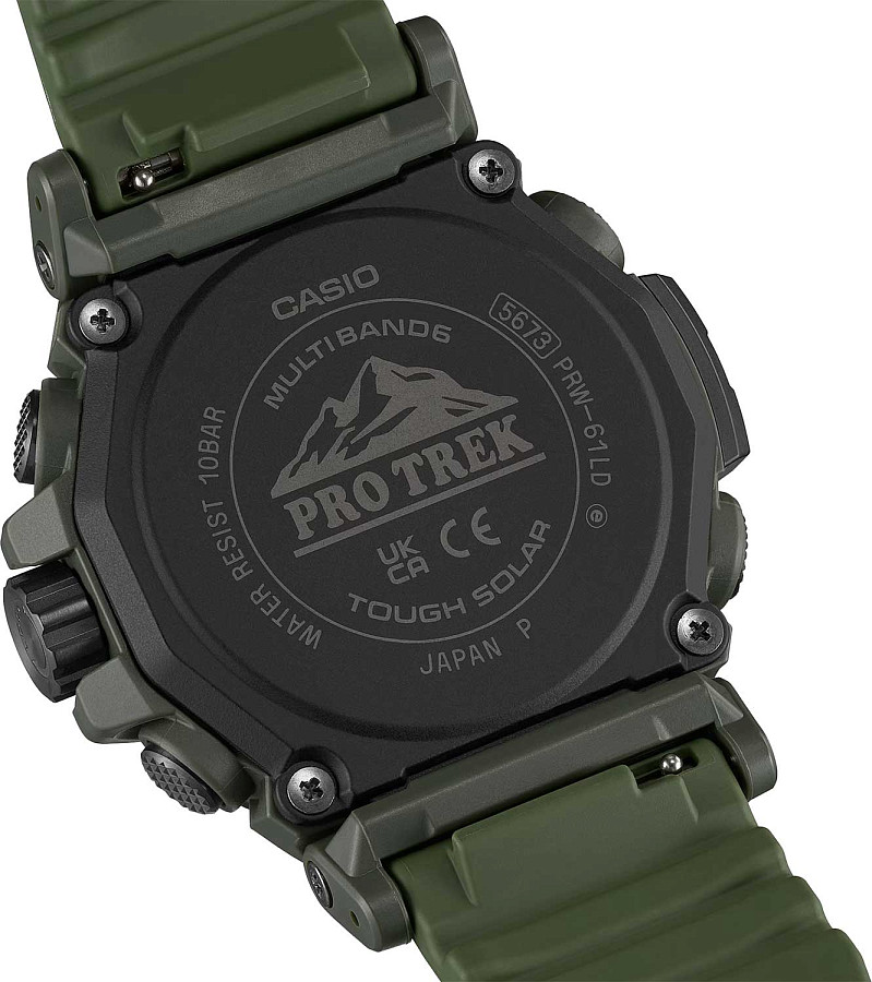 Часы Casio Pro Trek PRW-61LD-3 — Япония, кварцевые