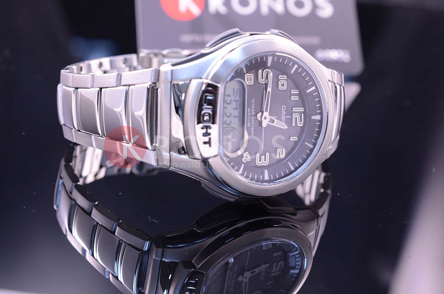 Часы Casio Collection AQ-180WD-1B — Япония, кварцевые