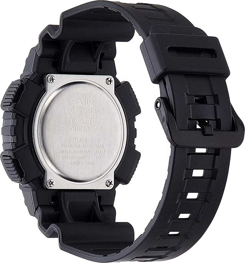 Часы Casio Collection AEQ-110W-1A3VDF (AEQ-110W-1A3) — кварцевые, пластик